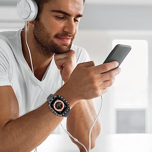 Bracelet Apple Watch Ultra anti rayure boîtier acier intégré - 2
