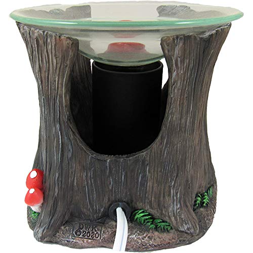 World of Wonders Naughty Garden Gnome Electric Wax Warmer | Garden Gnome Smoking Wax Melt Candle Warmer | Oil Burner for Essential Oils Smoking Room Decor - 4"