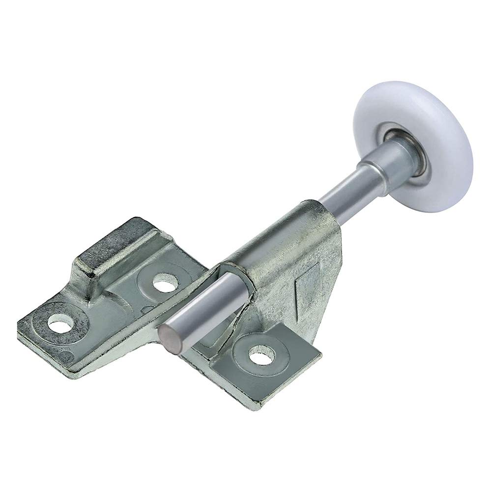12 Pcs Roulettes de Porte de Garage Ruspela, Rouleau de Porte de Garage en Nylon à Roulement 6200ZZ pour Portes de Garage Résidentielles et Commerciales