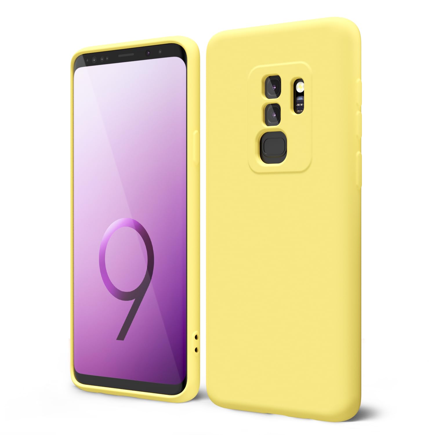 oakxco for Samsung Galaxy S24 Ultra Phone Case Liquid Silicone, Neon Bright Solid Color, Thin Slim Soft Rubber Gel Matte TPU Plain Simple Cover for Women Girl Cute, Hot Pink Fuchsia — view 380