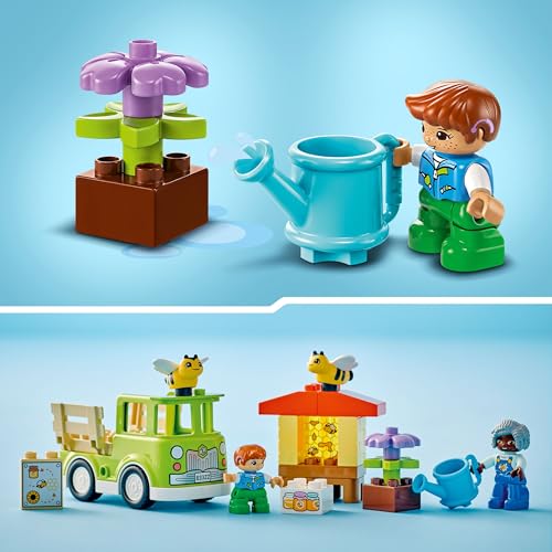 LEGO DUPLO Town Caring for Bees & Beehives, Kids’ Learning Toy with Drivable Truck, Beehive and 2 Figures, Early Development and Activity Toys, Gifts for Toddlers, Boys & Girls Aged 2 Plus 10419 LEGO DUPLO Town Caring for Bees & Beehives, Kids’ Learning Toy with Drivable Truck, Beehive and 2 Figures, Early Development and Activity Toys, Gifts for Toddlers, Boys & Girls Aged 2 Plus 10419