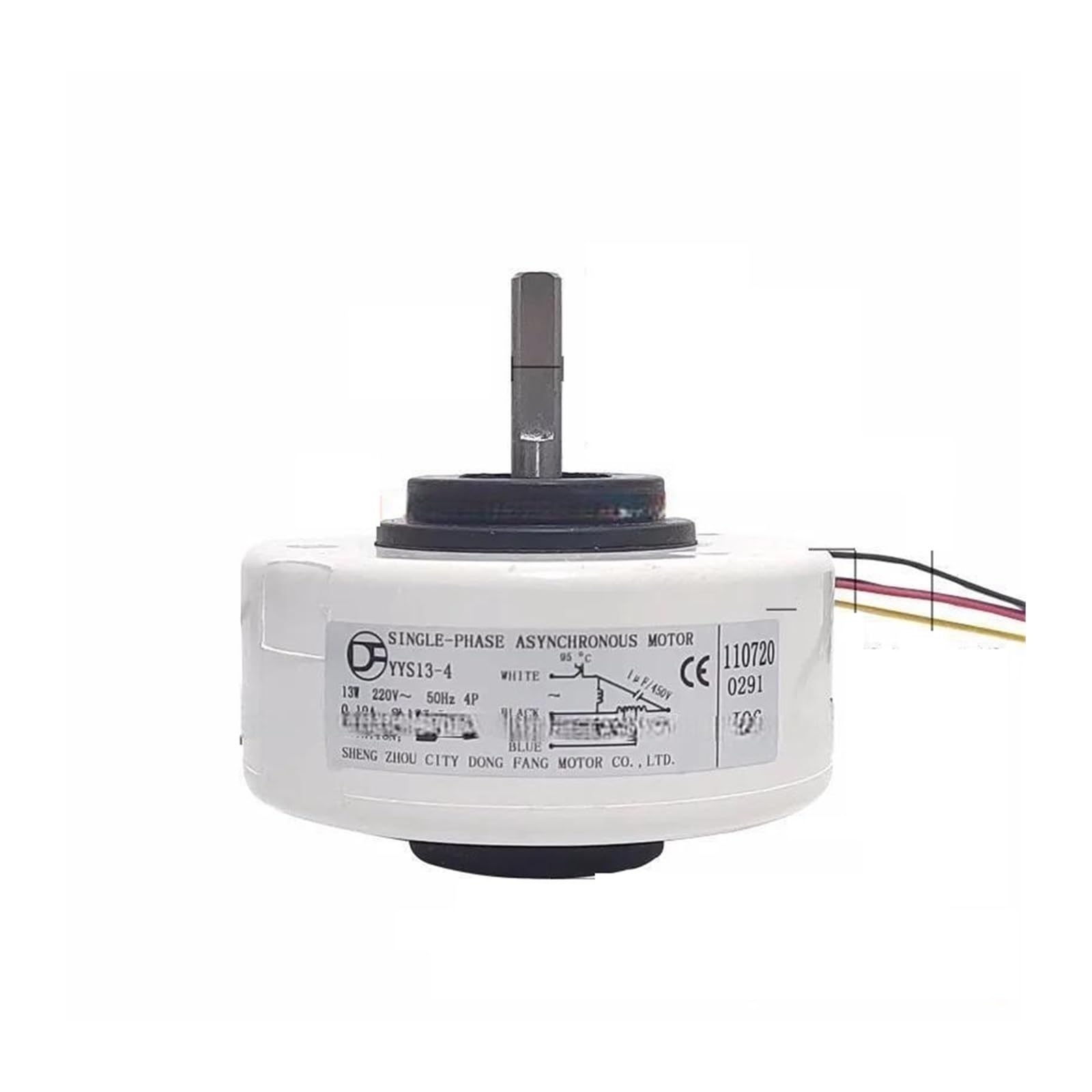 Motor De Ventilador De Aire Acondicionado Interior YYS13-4, Motor Encapsulado De Plástico, 13 W, Regulación De Velocidad Por Engranajes, 5 Cables(Thin style)