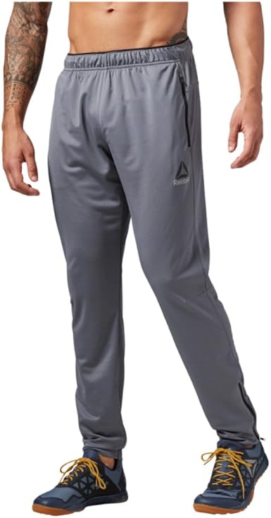 Amazon.com: Reebok Workout Ready Stacked Logo Mens Trackster Pant, negro :  Ropa, Zapatos y Joyería