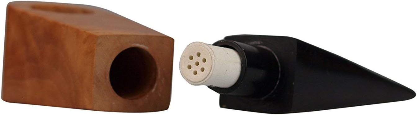 Tune actiTube Briar Wood Pipe with Activated Carbon Filter