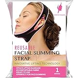Double Chin Reducer Facial Slimming Strap V Line Lifting Mask Chin Strap for Women and Men Anti-Wrinkle Face Lifting Bandage for Double Chin and Shaggy Face Skin