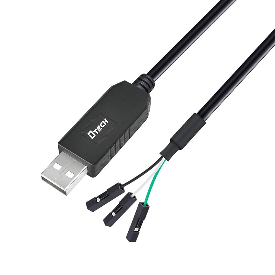 Amazon.co.jp: DTECH USB TTL シリアル 変換 ケーブル 3.3V 1m