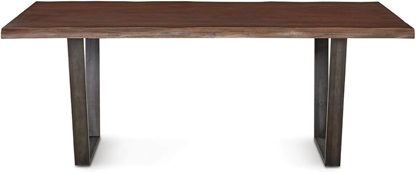 Amazon Com Modus Furniture Kali Solid Wood Rectangular Dining Table Sahara Tan Tables