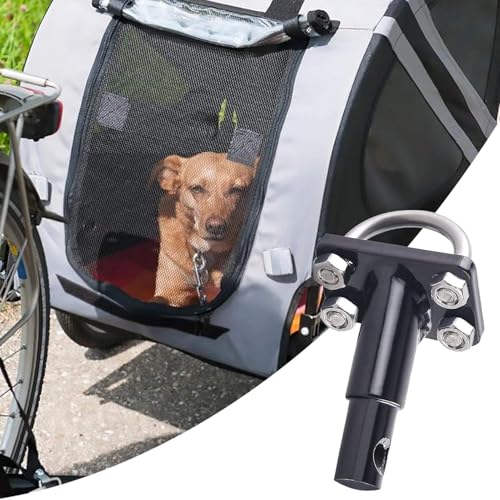 Generisch Fahrradanhänger Kupplung, Fahrradanhänger, Tiere & Transport – Schnelle Kupplung, Verstärkte Tragfähigkeit Für Den Täglichen Transport, Abenteuer, Tiere, Familie, Outdoor