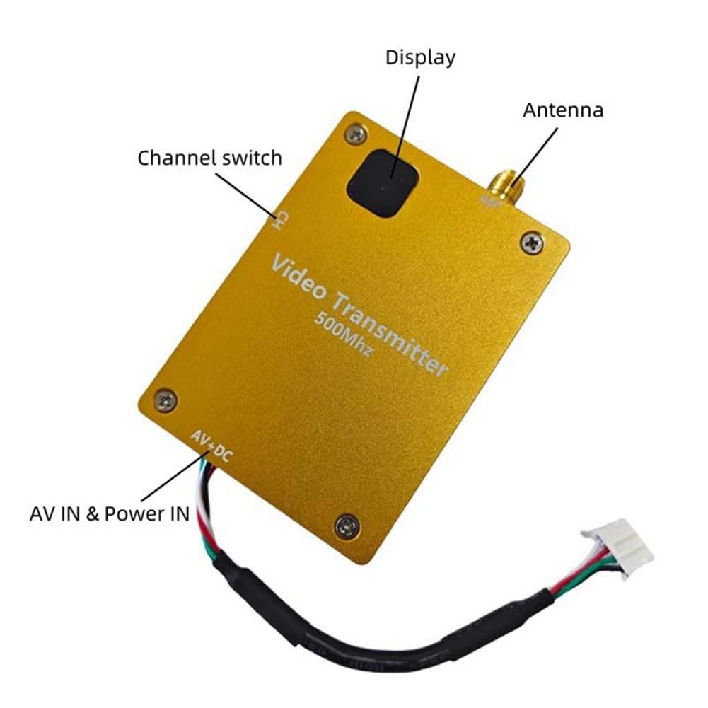 Trasmettitore Ricevitore Video FPV da 40KM 500Mhz 4W per UAV Wireless A Lungo Raggio