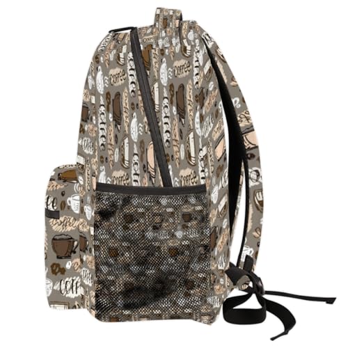 Sac à dos décontracté couleur unie style moderne format Large multicompartiment - 4
