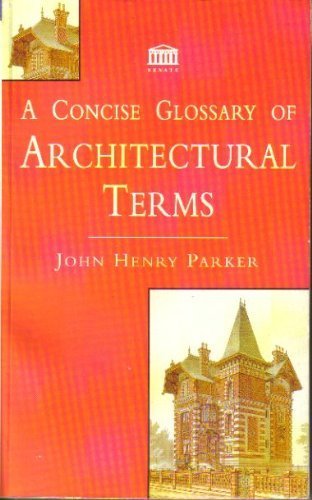 Concise Glossary of Architectural Terms 1859580696 Book Cover