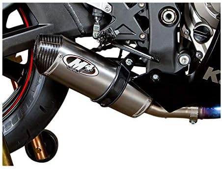 M4 Street Slayer Slip-On Exhaust (Titanium) for 11-15 Kawasaki ZX10R