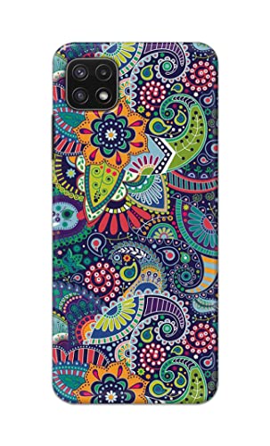 Image of Printed Hard Back Cover Case for Samsung Galaxy A22 5G | A22s 5G | Samsung F42 5G Back Cover (Miraculous Patterns) -1803