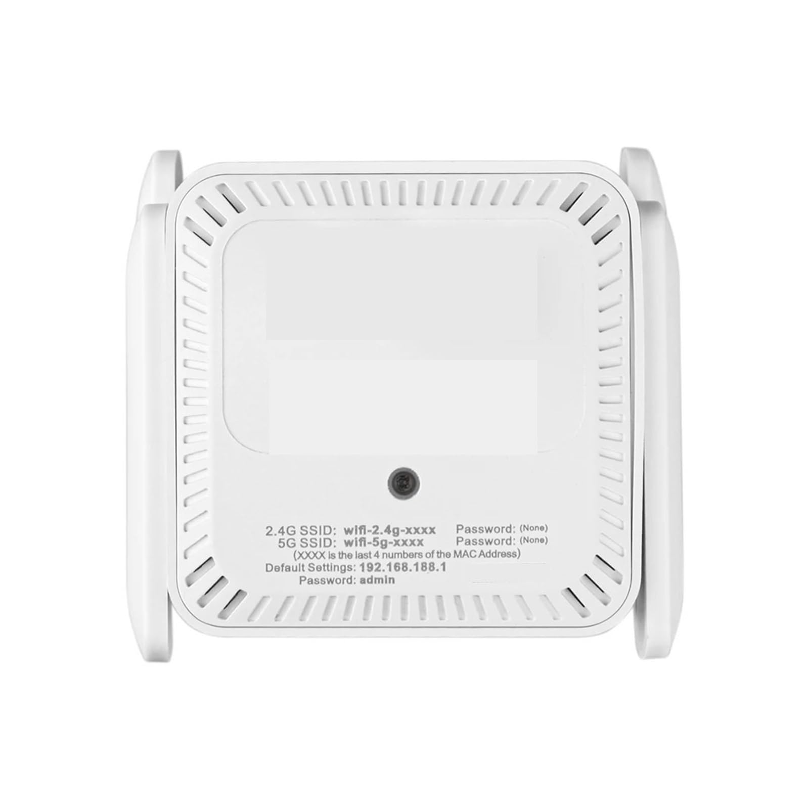 Wzmacniacz Sygnału WiFi 6 Repeater Extender 1500 Mb/s Dwupasmowy 2,4 GHz/5 GHz Anteny DBi Dalekiego Zasięgu Easy Szeroka Kompatybilność