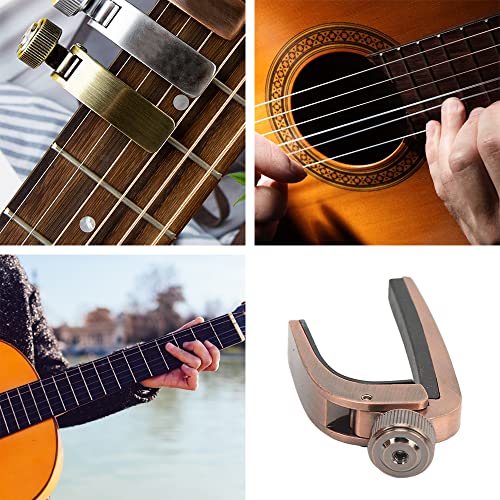 Capodastre professionnel réglable pour guitare électrique acoustique - Les Beatles, Paul McCartney, John Lennon, RIngo Starr, George Harrison Capodastre professionnel réglable pour guitare électrique acoustique – Image 8