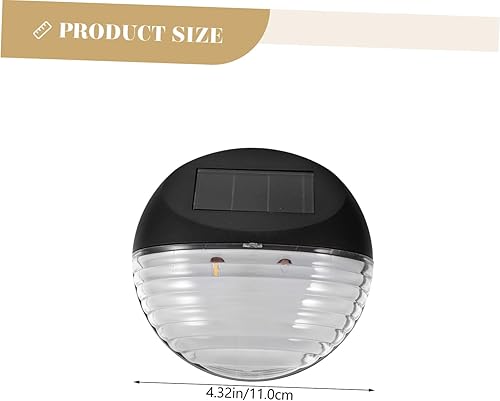 Miniatura 2 de Uonlytech Lar Luces LED impermeables para exteriores, paquete de 4 unidades, para jardín, camino, escaleras, vallas, lámparas de seguridad