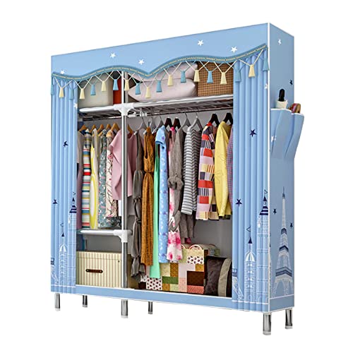 Armoire en toile pour manque de place pour suspendre et plier les vêtements