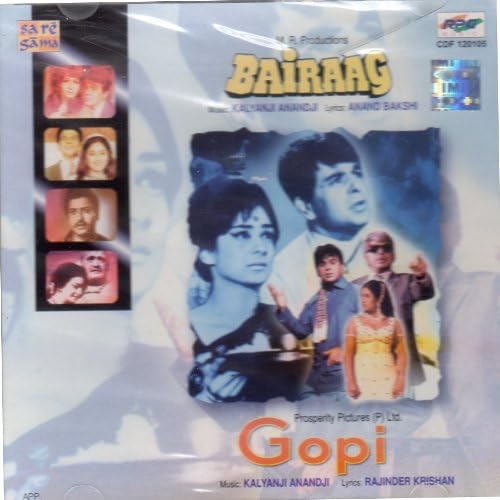 Bairaag , Gopi ( 2 Oldies Bollywood Movie Music Cd Combo )