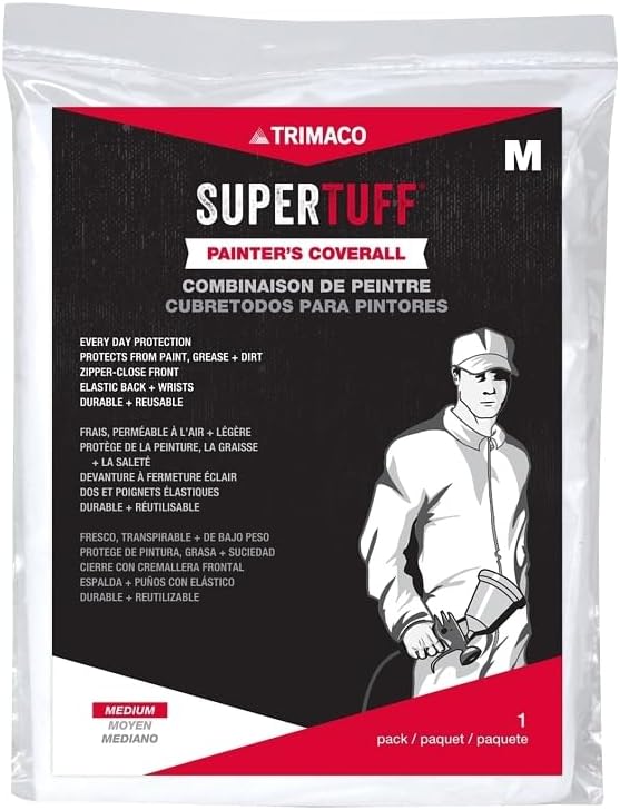 Trimaco SuperTuff Polypropylene Coverall, Large