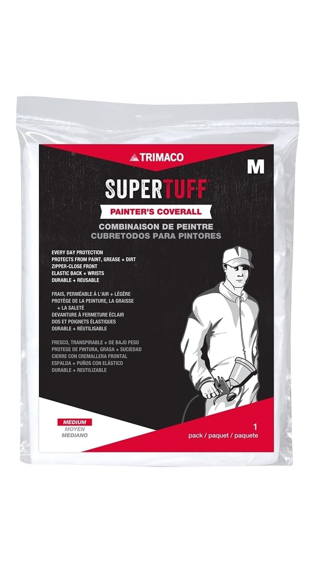 Trimaco SuperTuff Polypropylene Coverall, Medium