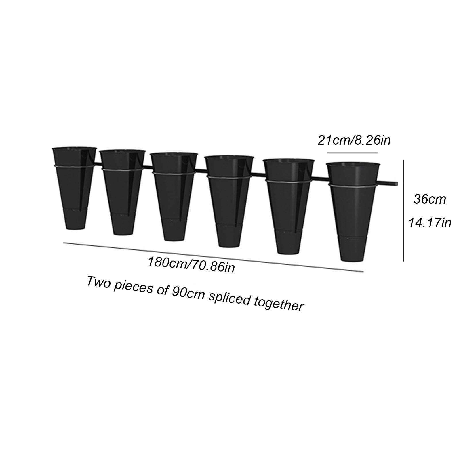 Amazon.com : Flower Display Stand Wall Mounted Plant Holder ,18-Buckets  Flower Pot Holder Ring Round flower arrange flower holder ,Indoor&Outdoor  Decor florist bouquet stand flower bucket stand Garden Wall Plant : Patio,