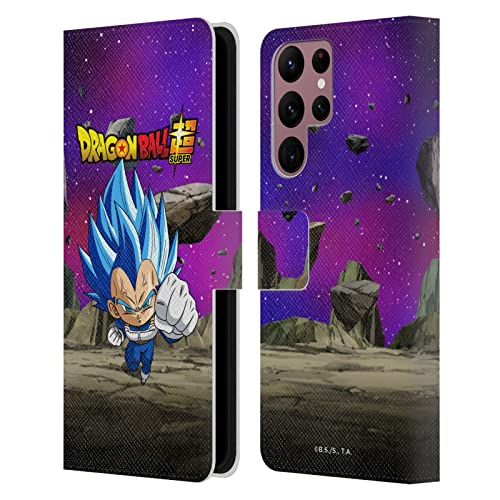 Coque rabat Dragon Ball Super Vegeta pour Samsung S22 Ultra anti-choc