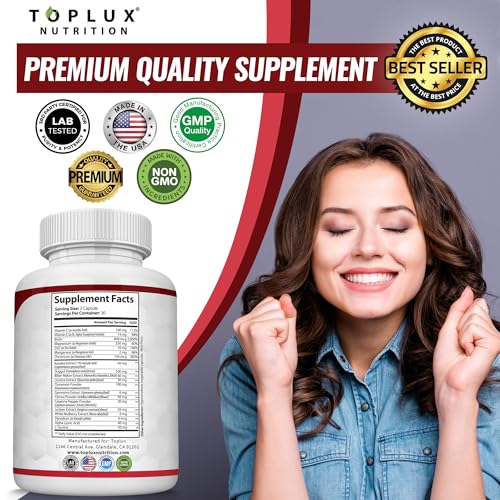 Toplux Blood Sugar Complex Supplement