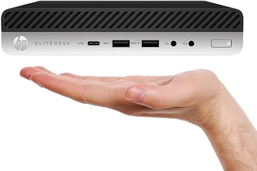HP EliteDesk 800 G5 Mini PC de bureau, Intel Core i7-9700…