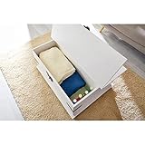 Mexico Möbel Truhentisch TEQUILA mit 5 Schubladen in weiß, 92x87x45cm - 7