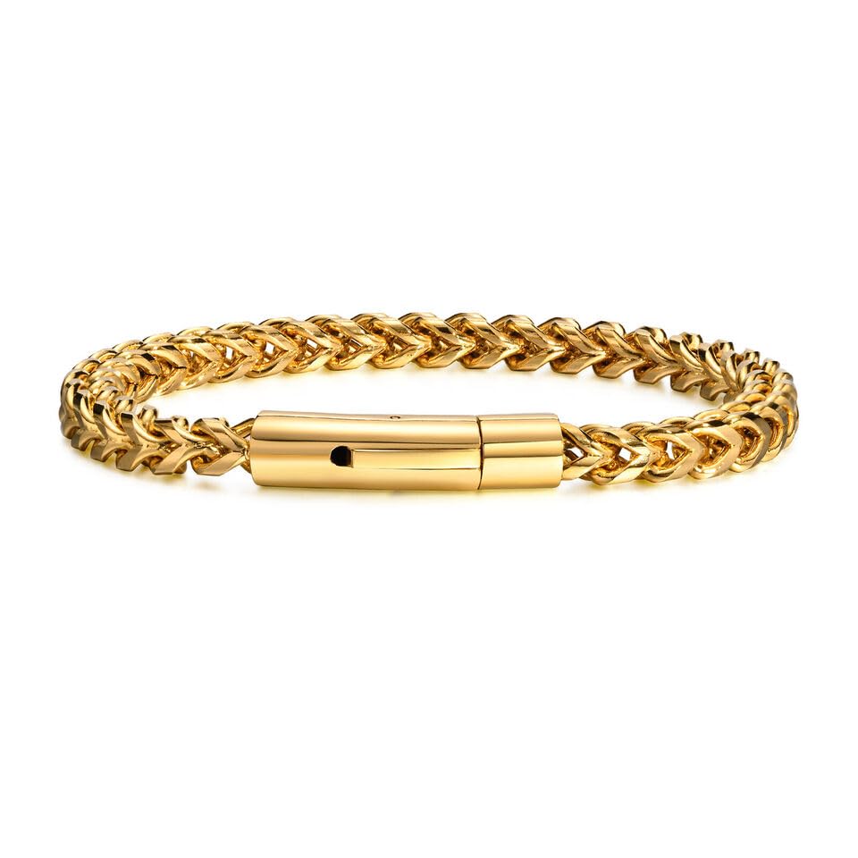 Buy STYLE KRAFT-Jewellery Foxtail Bracelet For Men
