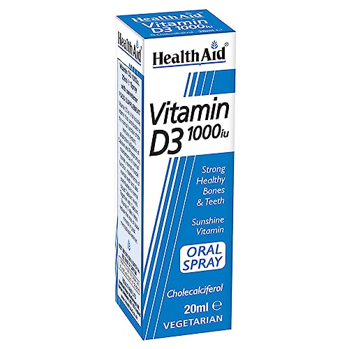 Price comparison product image Health Aid Vitamin D3 1000iu Spray 20ml
