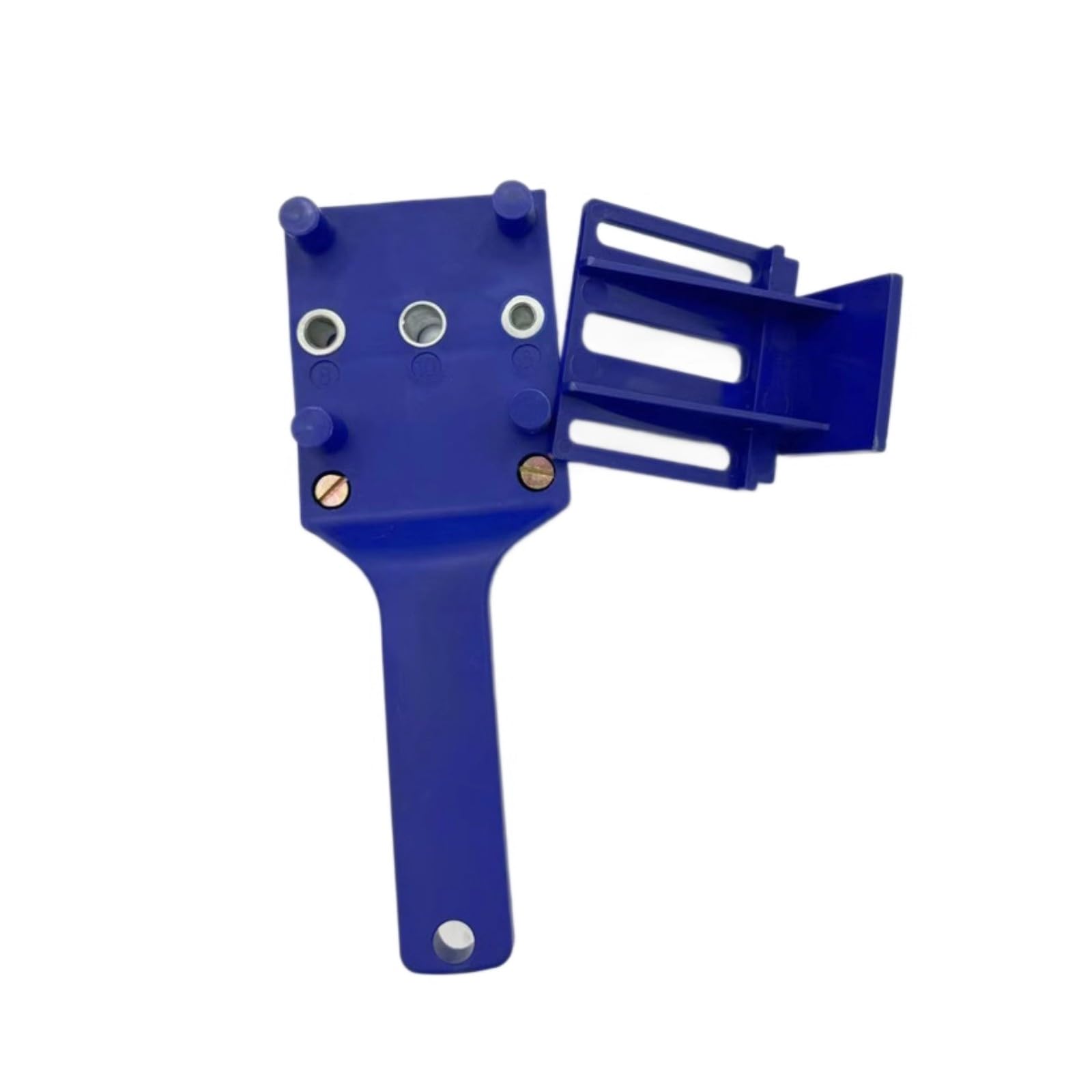Msioytog Accuracy Drill Guide for Woodworkers Offering Effortless Operations and Long Time Durability Woodworking Accuracy Drill Hole Clamp