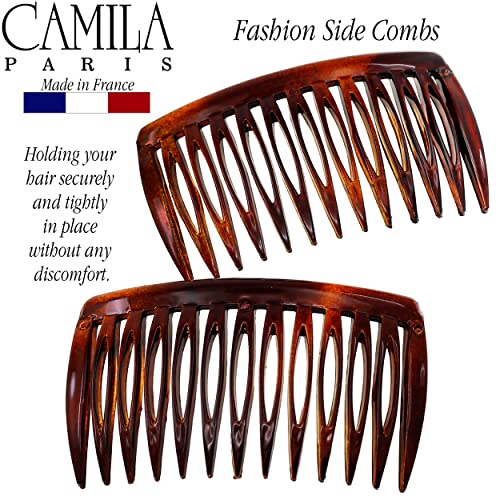 Camila AD825-2 Paris Ad825/2 French Hair Side Comb thumb #4