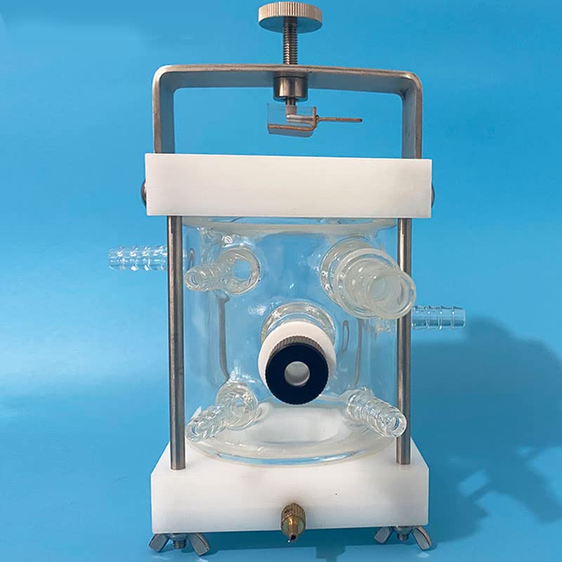 Single and Double Water Bath Temperature Controlled Flat Plate Corrosion Test Cell for Electrochemical Reactions(F029)