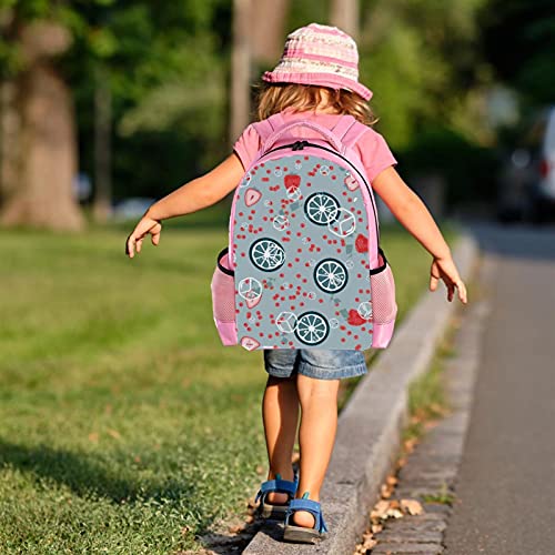 Sac à dos d'école à rayures bleues et blanches pour garçon - 7