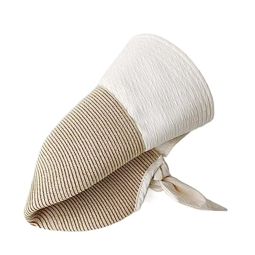 Chapeau seau pliable fin en tissage structure elegance femme E - 2
