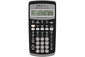 Texas Instruments BA II Plus Professional Advanced Financial Calculator