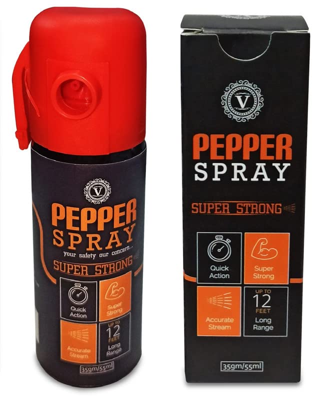 Viewers Self Defense, Protection & Safety Pepper Spray for Men & Women