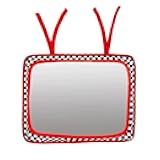 Genius Baby Toys Reversible Crib Mirror With High Contrast Colors - Easy to Attach, Lightweight and Portable - Great for Tummy Time