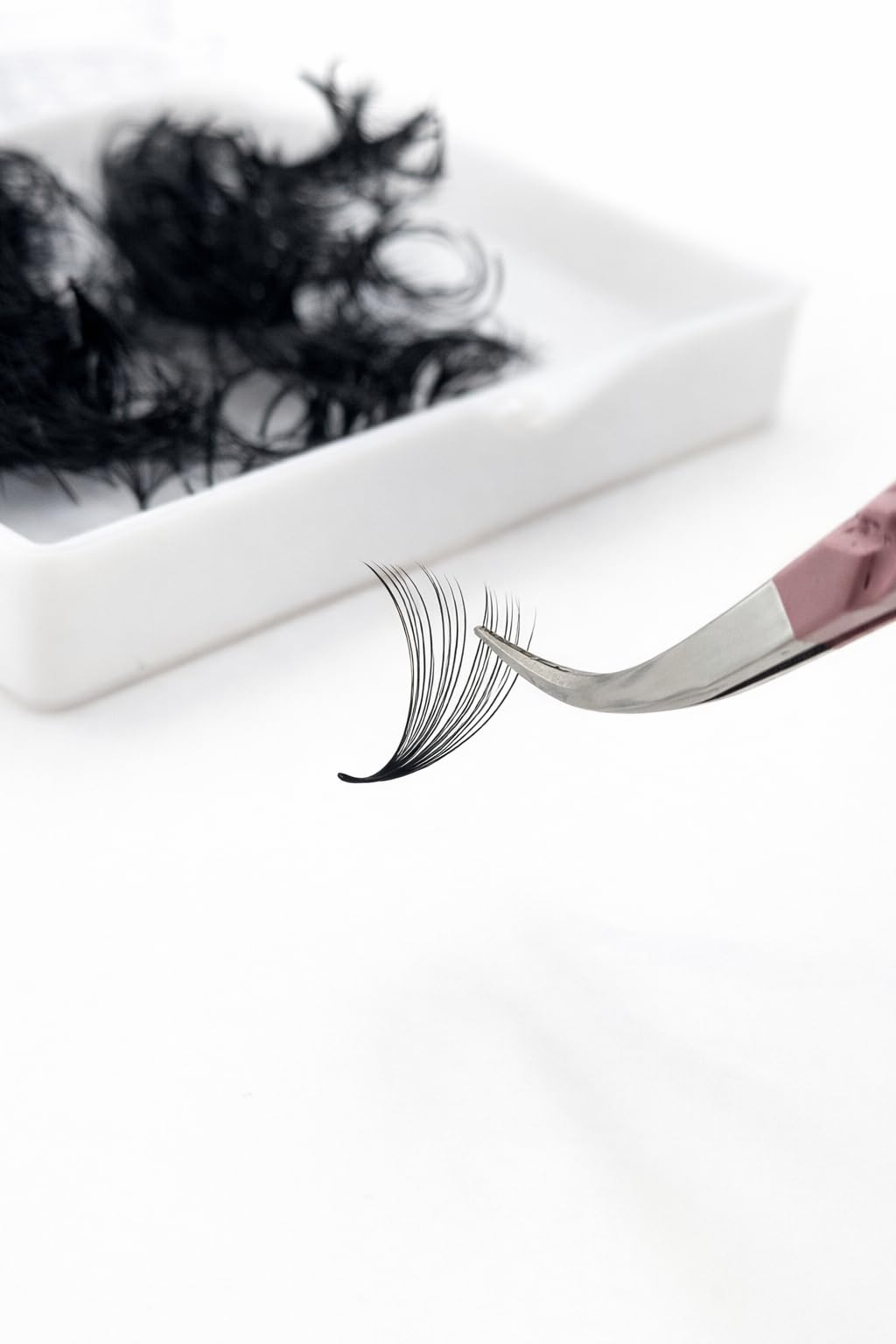 Ventagli per ciglia voluminose 16D, curvatura C/CC/D, 500 pezzi, ciglia professionali preconfezionate per estensione delle ciglia (curvatura D, 11 mm)