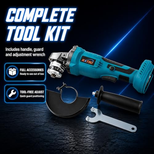 KATSU FIT-BAT amoladora angular 21V 115mm brushless 102606 7