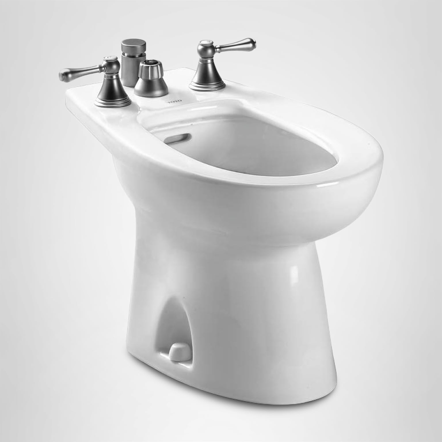 TOTO BT500B #01 Piedmont Bidet only Vertical Spray, Cotton White