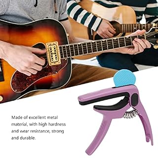Capo à ressort, capo universel, rembourrage doux, bonne tension, bonne protection pour les instruments à cordes(Macarons… - Les Beatles, Paul McCartney, John Lennon, RIngo Starr, George Harrison Capo à ressort, capo universel, rembourrage doux, bonne tension, bonne protection pour les instruments à cordes(Macarons… – Image 2