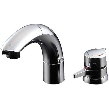 Amazon Toto 洗面所用水栓 台付2穴 サーモスタット シャンプー水栓 ハンドシャワー 吐水切替 Tlnw46r Diy 工具 ガーデン