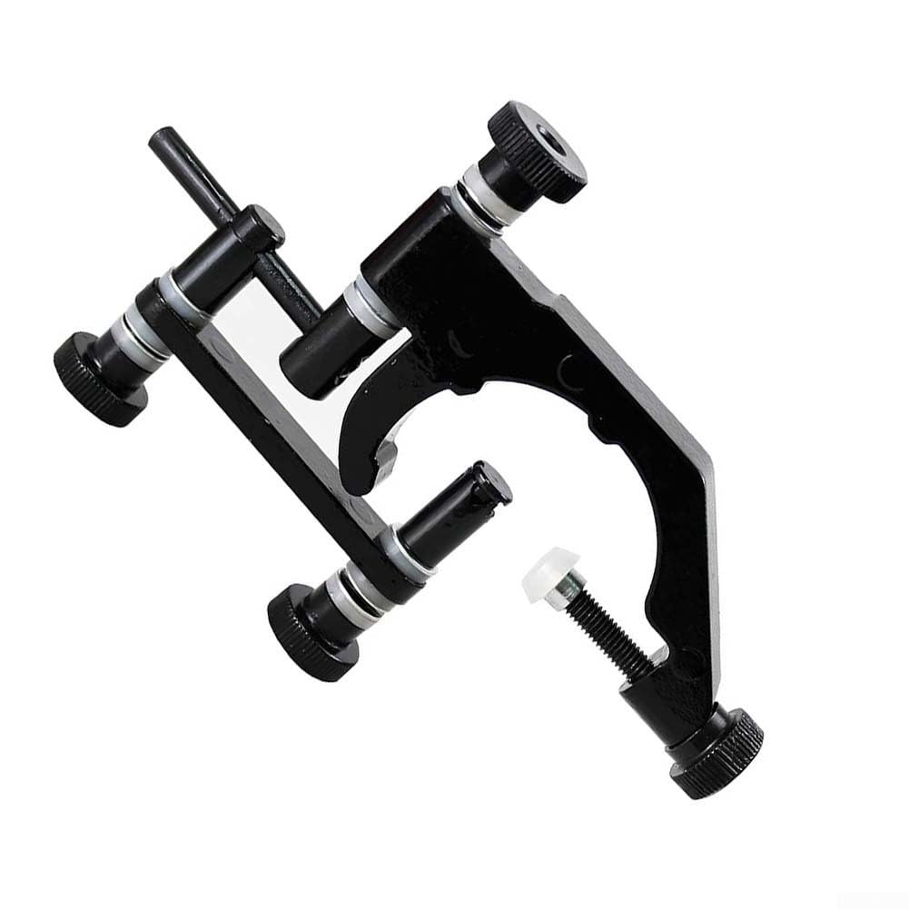 Zoegneer Testindikatorhalter Aluminiumlegierung 1-7/8 Zoll Spanndurchmesser passend für Fräsmaschinen mit 5/32 Zoll Schaft oder Schwalbenschwanznut für Metallbearbeitung