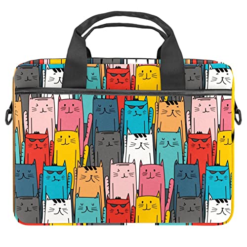 Sacoche portable 13.3 pouces colorée pour trajets et espace café