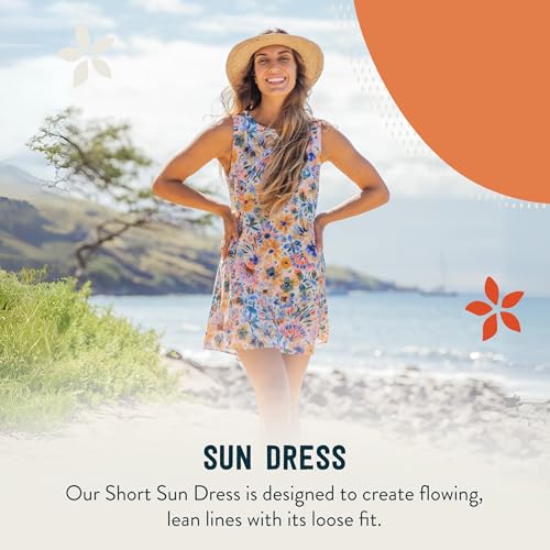 Image of RipSkirt Hawaii Sun Dress Short - Loose Fit Casual Wear, Fun for Beach and Travel
