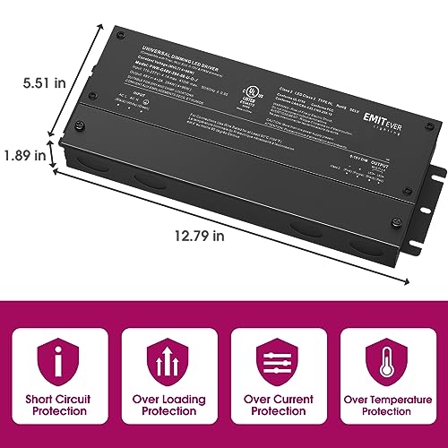 Tira de LED COB 48V 2700K 16.4 pies, 2250 LEDs, Dimmable miniatura 7