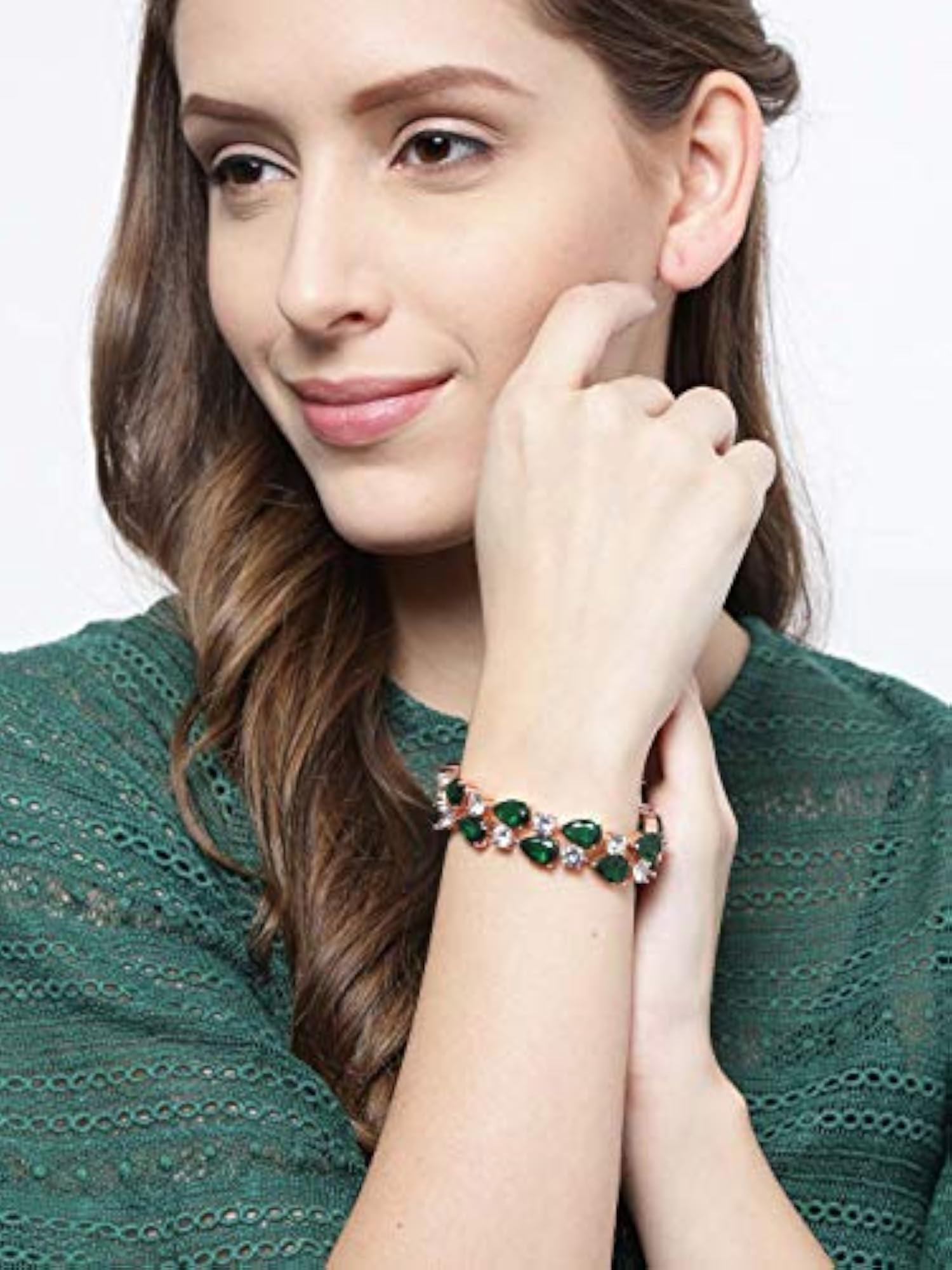 Women's Exclusive Copper Charm Bracelet, Elegant Gift