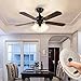 FANBAY 35T Ceiling Fan Remote Control Adjustable 3 Speed Replacement for Harbor Breeze FAN-53T FAN-11T FAN-35T1 L3HFAN35T FAN-35T, FCC ID: L3HFAN35T1 Only Remote Control